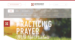 Desktop Screenshot of metrocrestchurch.org